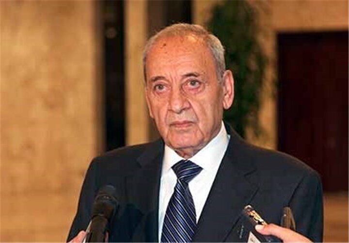نبیه بری: مذاکره زیر آتش قابل قبول نیست