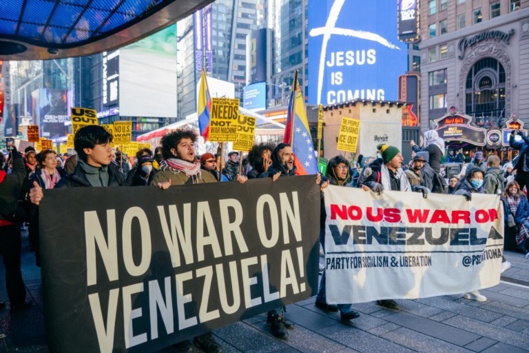 اعتراضات گسترده در شهرهای جهان علیه ربایش مادورو