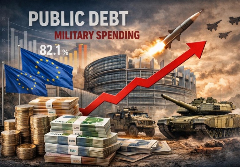 افزایش بدهی کشورهای اتحادیه اروپا در سایه مسابقه تسلیحاتی