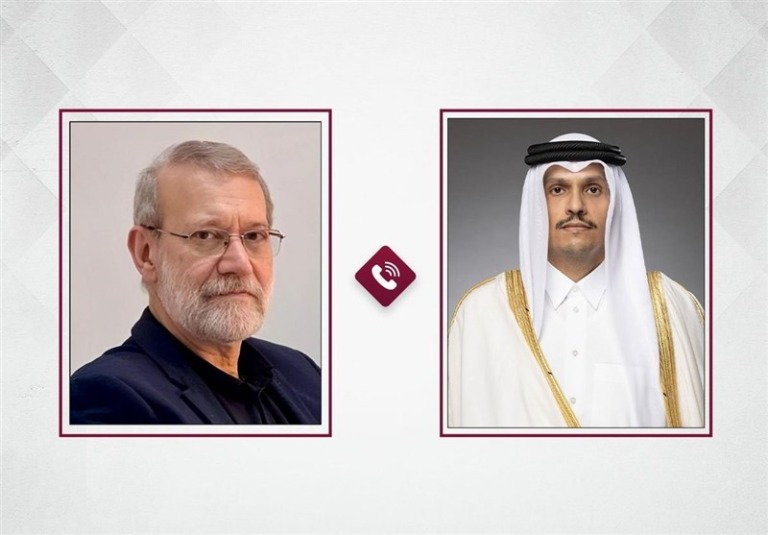 شرایط منطقه محور رایزنی علی لاریجانی و نخست وزیر قطر