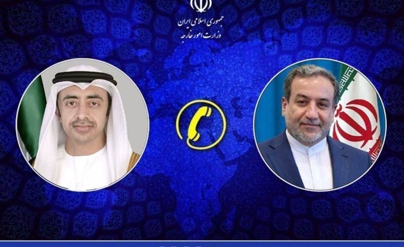 تماس تلفنی عراقچی و وزیر امور خارجه امارات