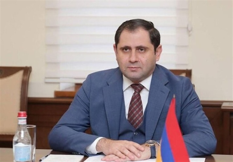 استقبال امیر نصیرزاده از وزیر دفاع ارمنستان