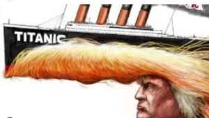 اقتصاد تایتانیکی ترامپ در حال غرق شدن است