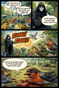 آزادی را فریاد می‌زنند، اما صدای گلوله‌هایشان بلندتر است…