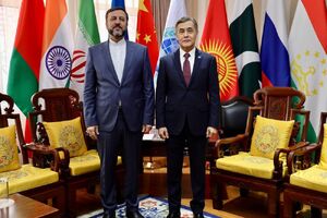 رایزنی غریب آبادی با دبیرکل سازمان شانگهای