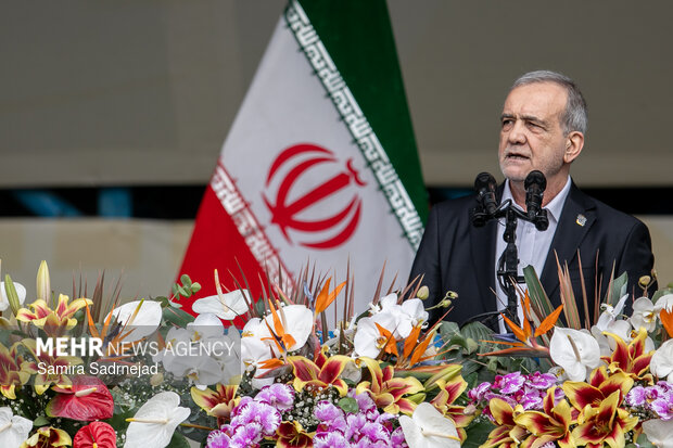 پزشکیان: ایران در برابر زیاده‌خواهی‌ها و بی‌عدالتی‌ها سر خم نخواهد کرد