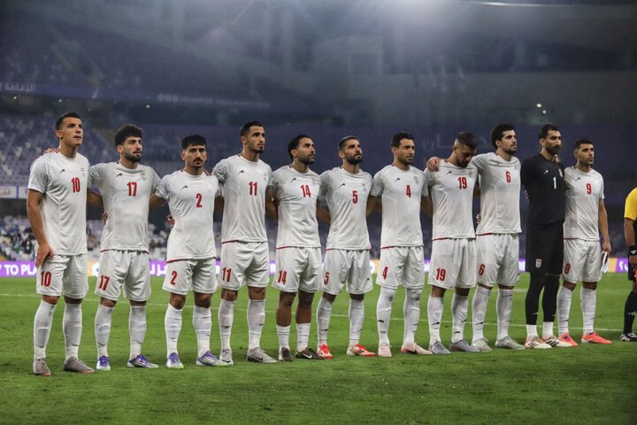 تبریک تیم ملی فوتبال ایران پس از انتخاب ولی‌فقیه