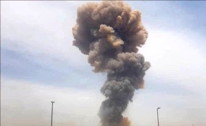 شهر صنعتی الجبیل عربستان سعودی در معرض حمله موشکی قرار گرفت