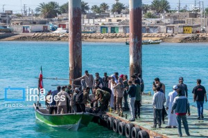تشییع پیکر صیاد شهید زید ماهیگیرلارکی