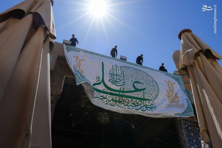 آماده سازی حرمین سامرا برای عید سعید غدیر خم