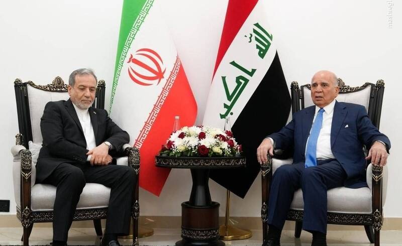 دیدار وزیر خارجه عراق با عراقچی