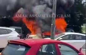 انفجار یک خودرو در حولون واقع در جنوب تل‌آویو