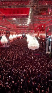 “لبیک یا حسین” در حرم سیدالشهدا طنین انداز شد