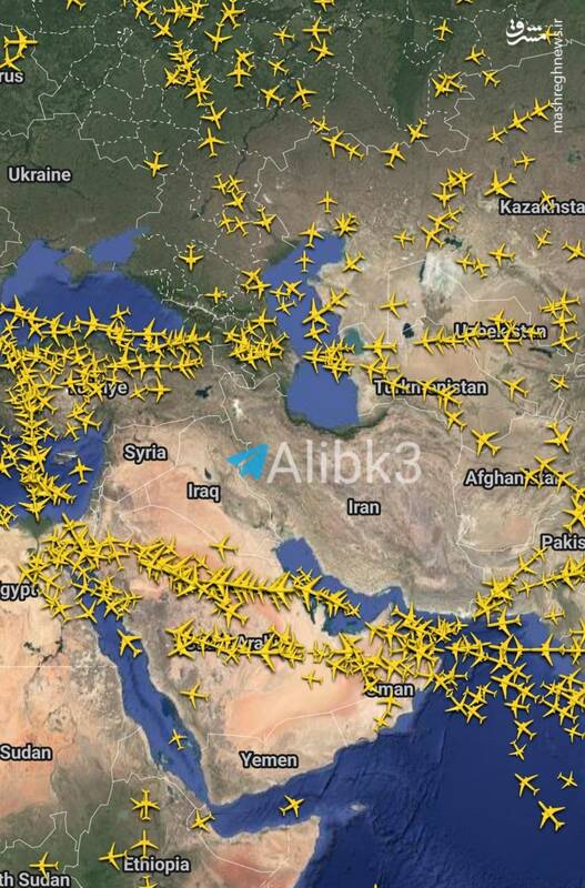 وضعیت خطوط هوایی در منطقه