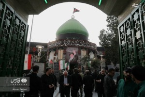 گزارش تصویری مجلس یادبود قائد شهید امت در امامزاده علی‌اکبر(ع) چیذر