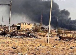 اصابت پهپاد انتحاری شاهد ۱۳۶ به بندر “مینا عبدالله” کویت