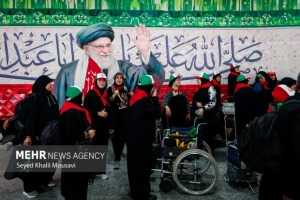 دروازه‌های جنوب خطی برای اتصال؛ خیل عاشقان از شلمچه و چذابه گذشتند