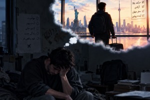 افسانه زندگی شیرین در مهاجرت