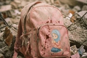 واکنش مردم به قرار گرفتن یک کوله پشتی صورتی در وسط میدانی در عراق