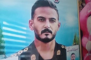 وداع فرزند شهید محمد شیدائی با پدر