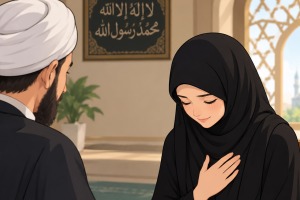 لحظه مسلمان شدن بانوی اهل کالیفرنیای آمریکا