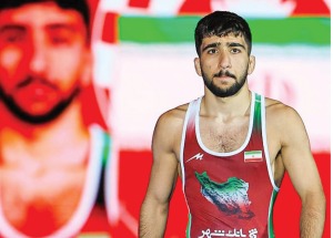 پیام احمدی با کسب امتیاز عالی کشتی‌گیر آمریکایی را تحقیر کرد