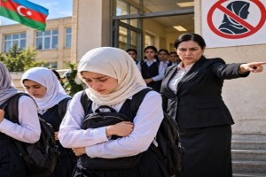 اعتراضات دانش‌آموزان آذربایجانی به ممنوعیت حجاب در مدارس