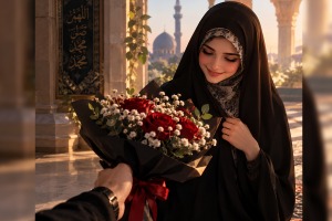 ابراز محبت و مهربانی یک آمریکایی به مسلمانان
