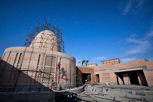 اولین تصاویر از پروژه احداث بارگاه شمس تبریزی